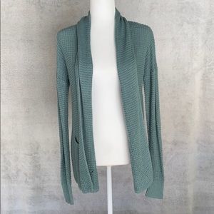 Turquoise cardigan